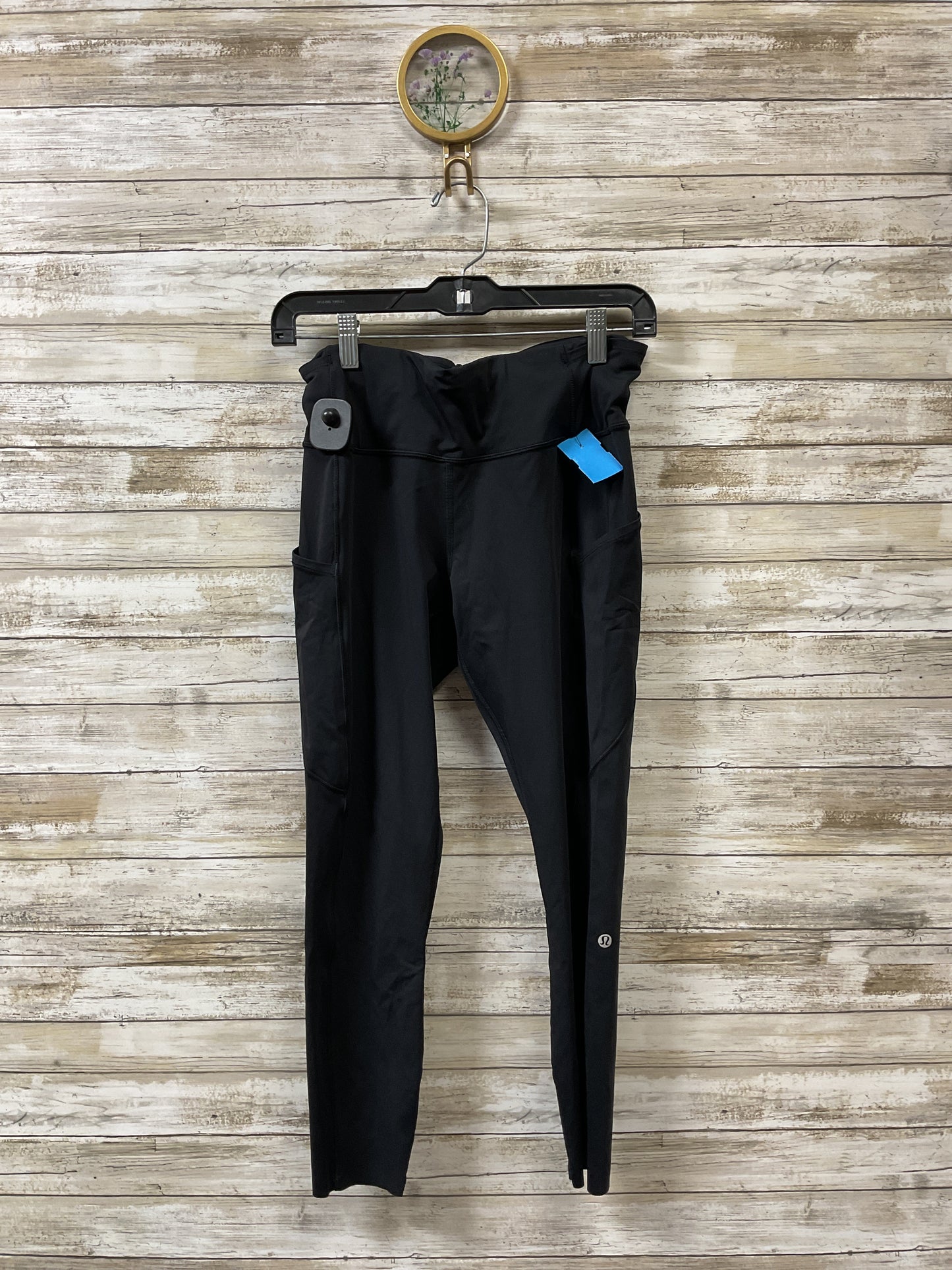 Athletic Leggings By Lululemon In Black, Size:10