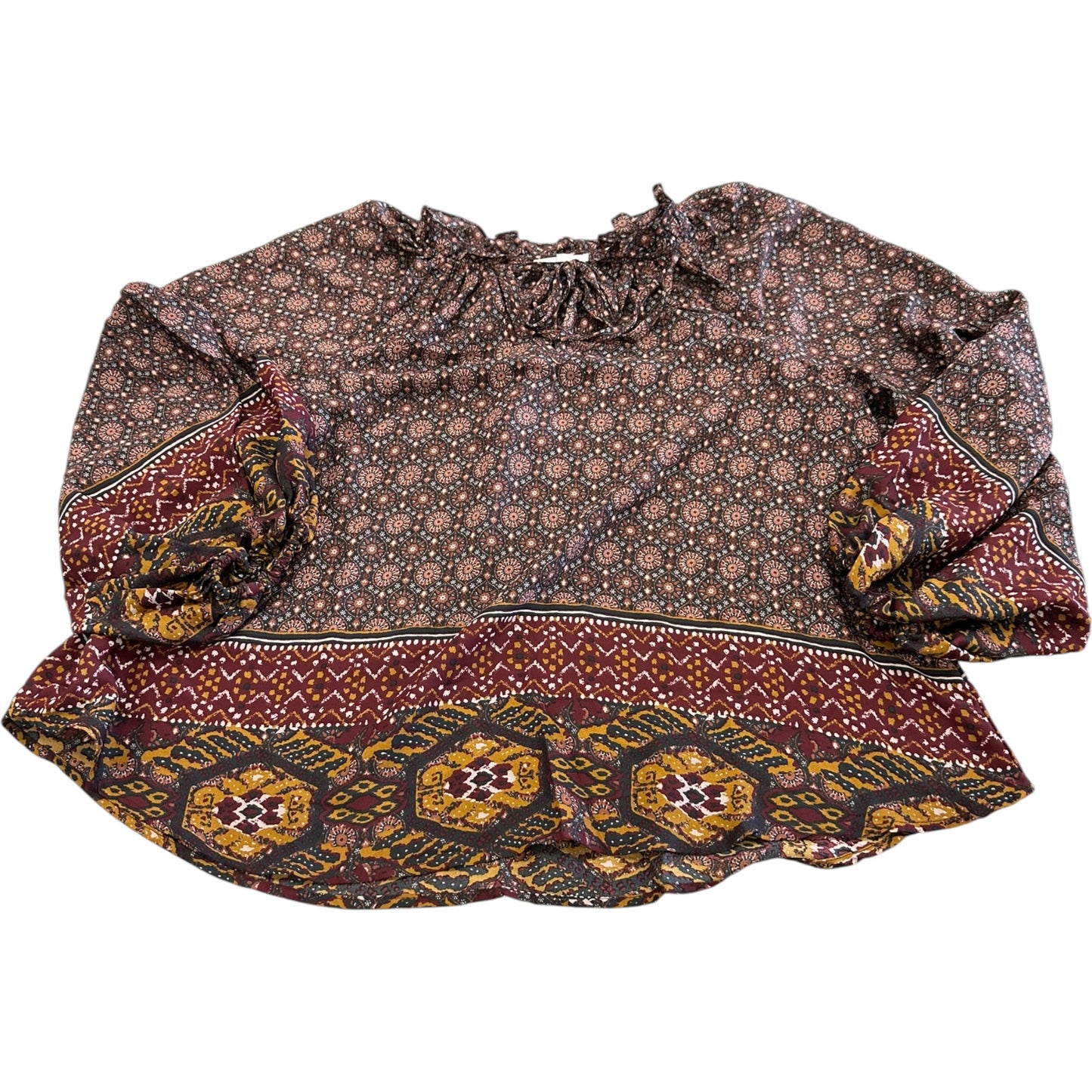 Top Ls By Blu Pepper In Orange, Size:S
