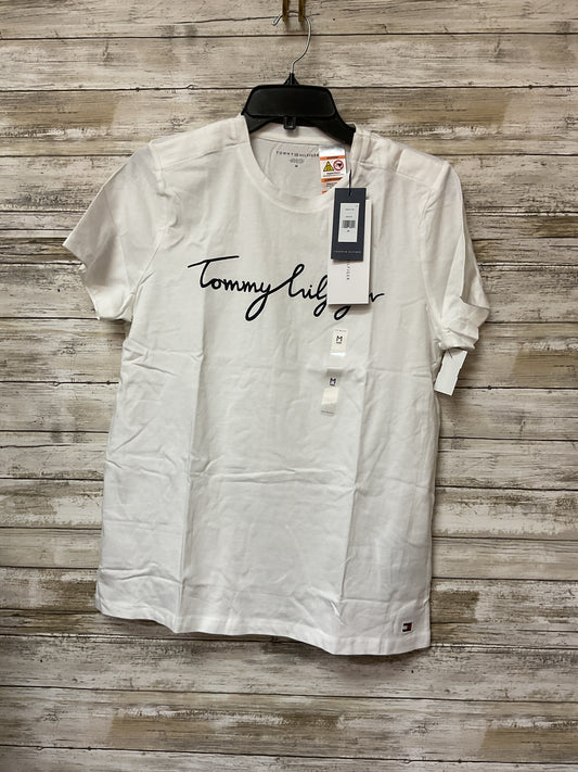 Top Ss By Tommy Hilfiger In White, Size:M