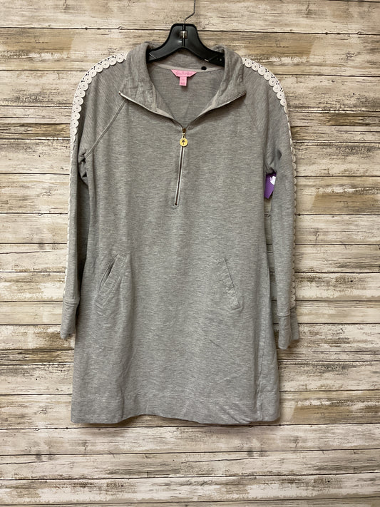 Dress Casual Short By Lilly Pulitzer In Grey, Size:S