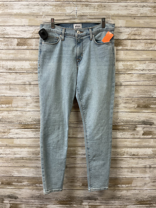 Jeans Skinny By Hudson In Blue Denim, Size:6