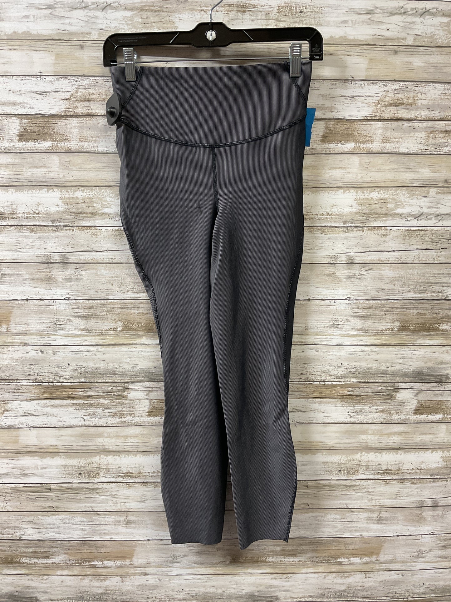 Athletic Leggings By Lululemon In Striped Pattern, Size:6