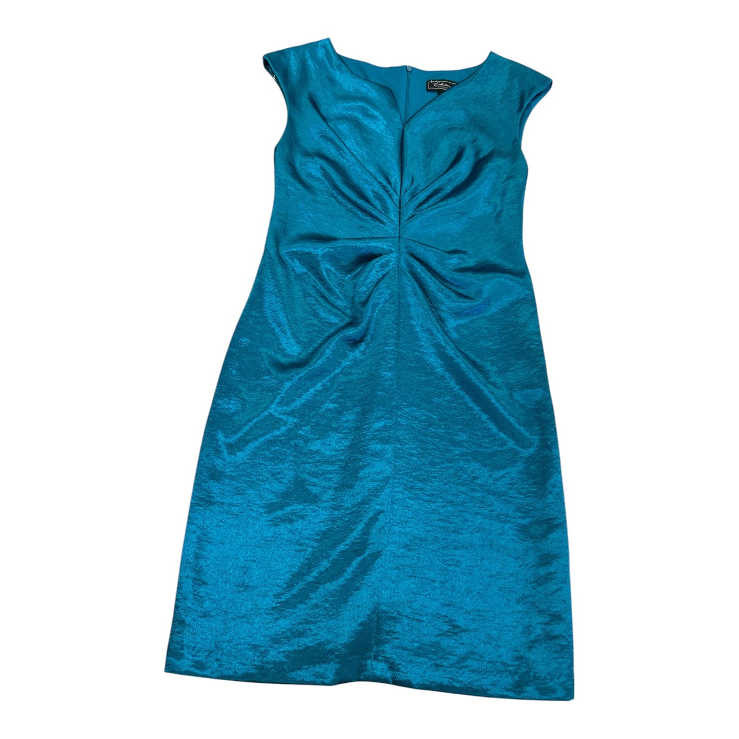 Dress Party Short By Dressbarn In Blue, Size:M