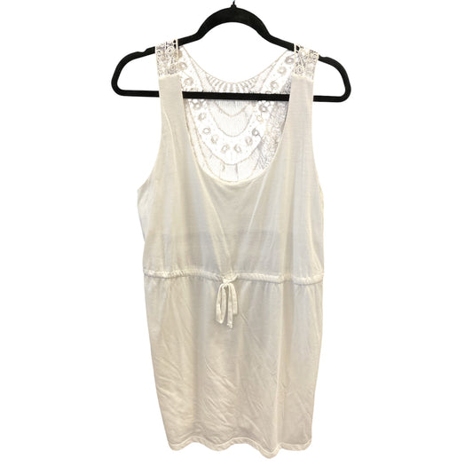 Swimwear Cover-Up By New Directions In White, Size:L