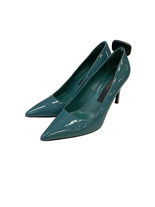 Shoes Heels Stiletto By Via Spiga In Blue, Size:9.5