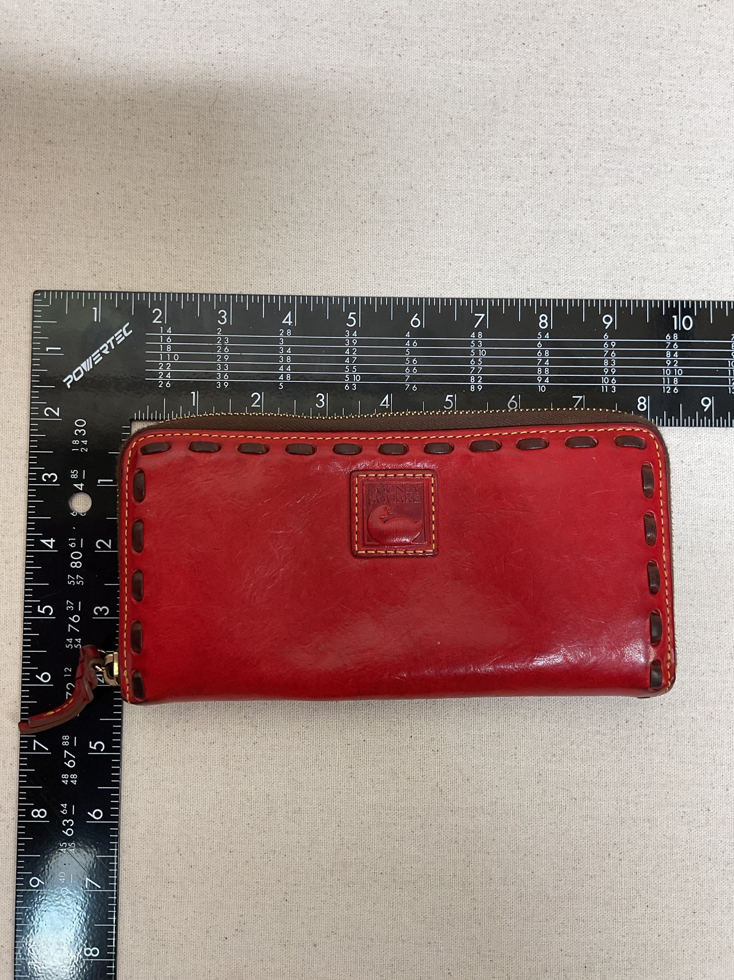 Wallet Designer By Dooney And Bourke In Red, Size:Medium