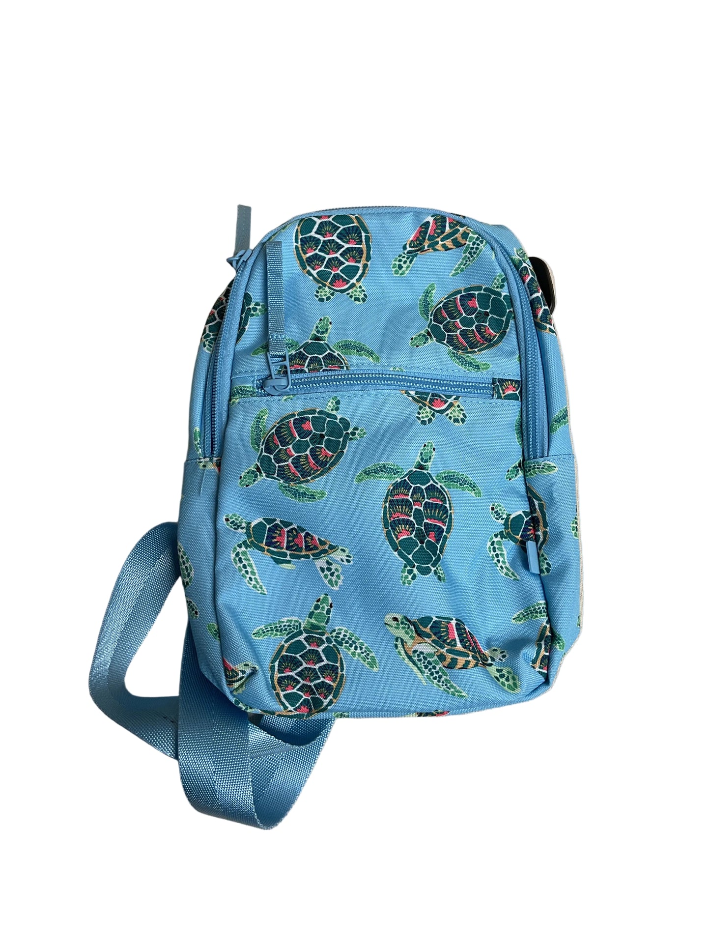 Crossbody By Vera Bradley In Blue & Green, Size:Medium