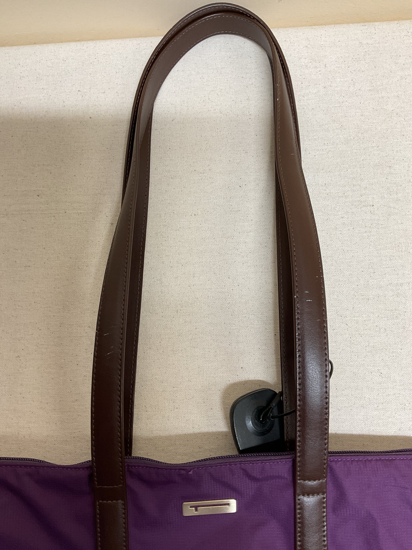 Tote Designer By Tumi In Purple, Size:Medium