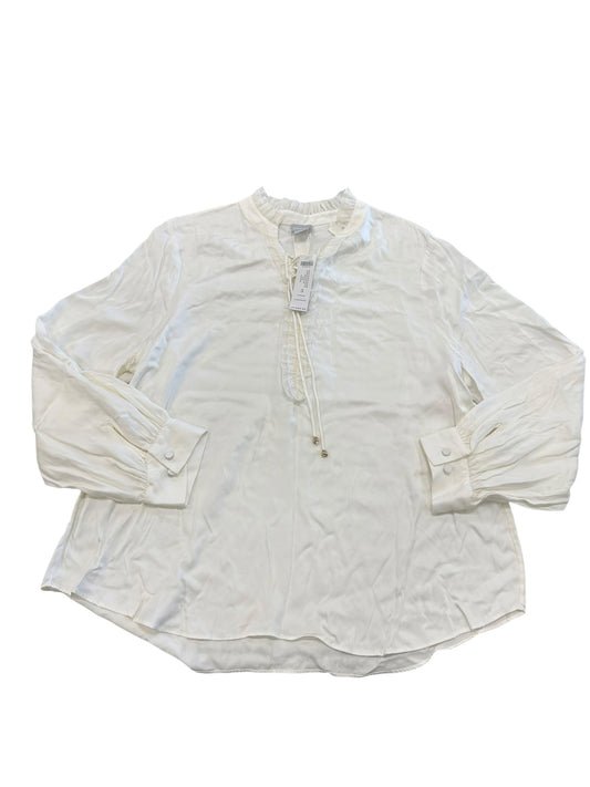 Top Ls By Chicos In White, Size:Xl