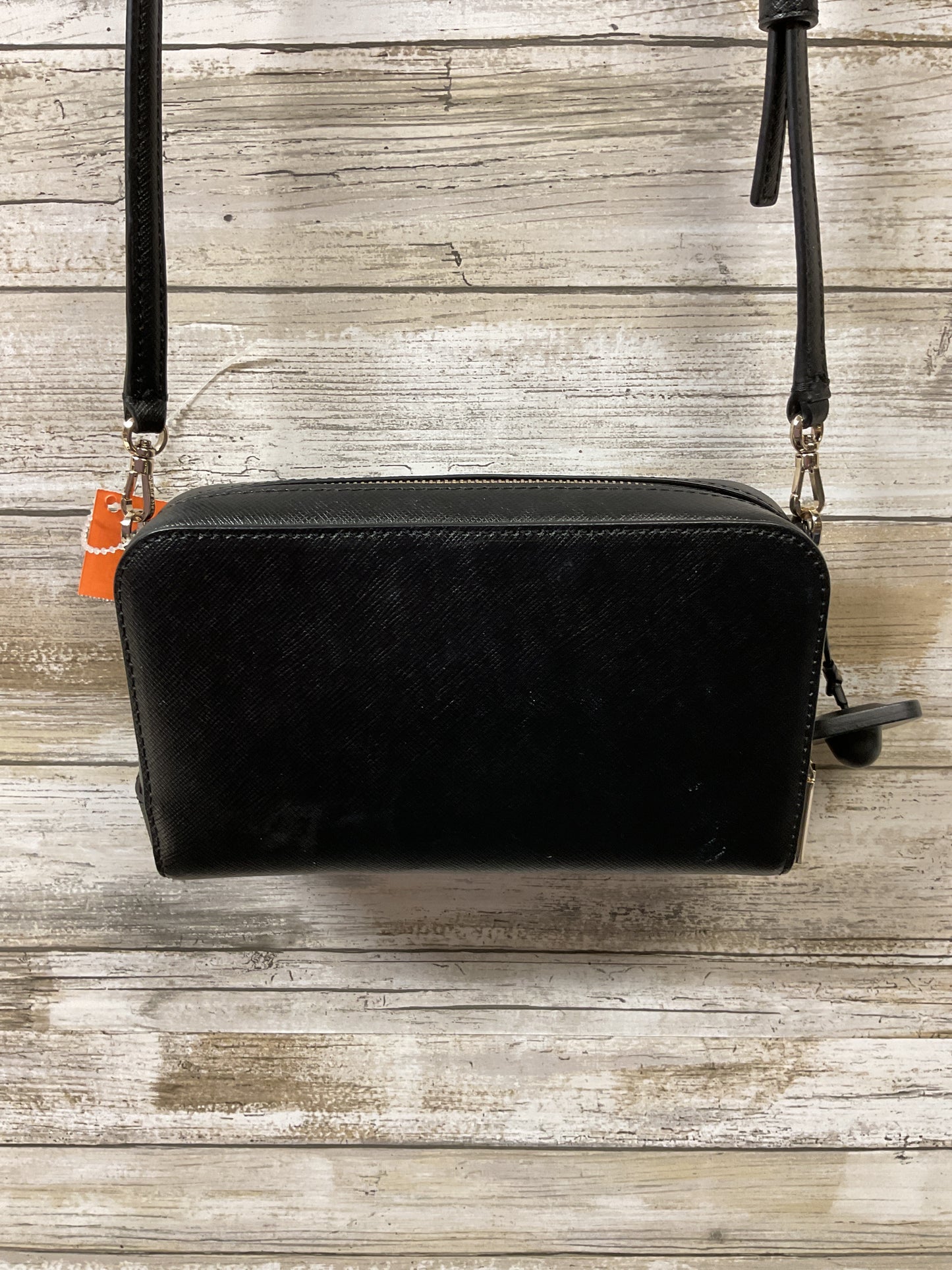 Crossbody Designer By Kate Spade In Black, Size:Small