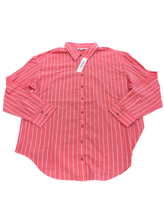 Top Ls By Chicos In Pink & White, Size:M