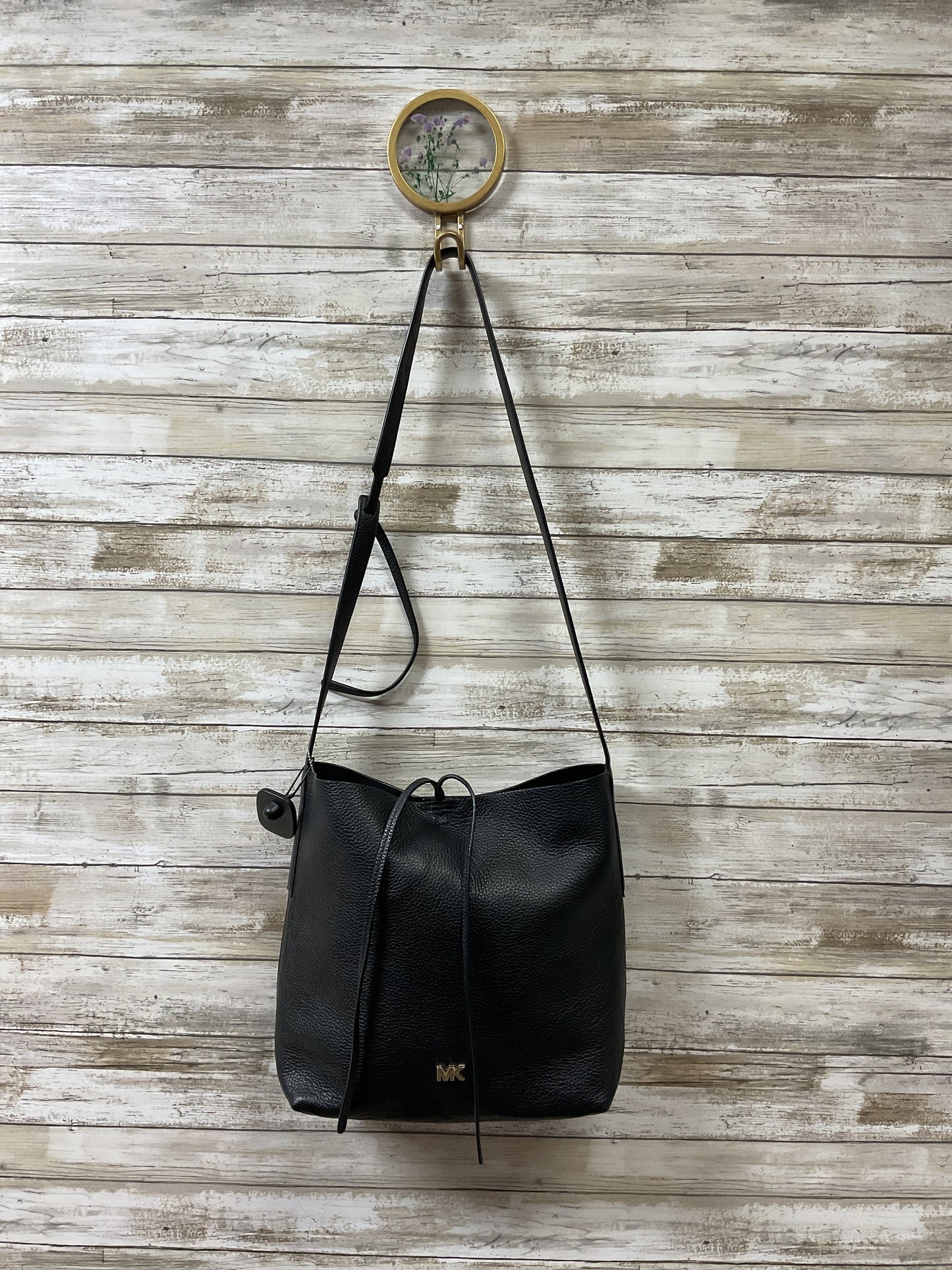 Handbag Designer By Michael Kors In Black, Size:Medium