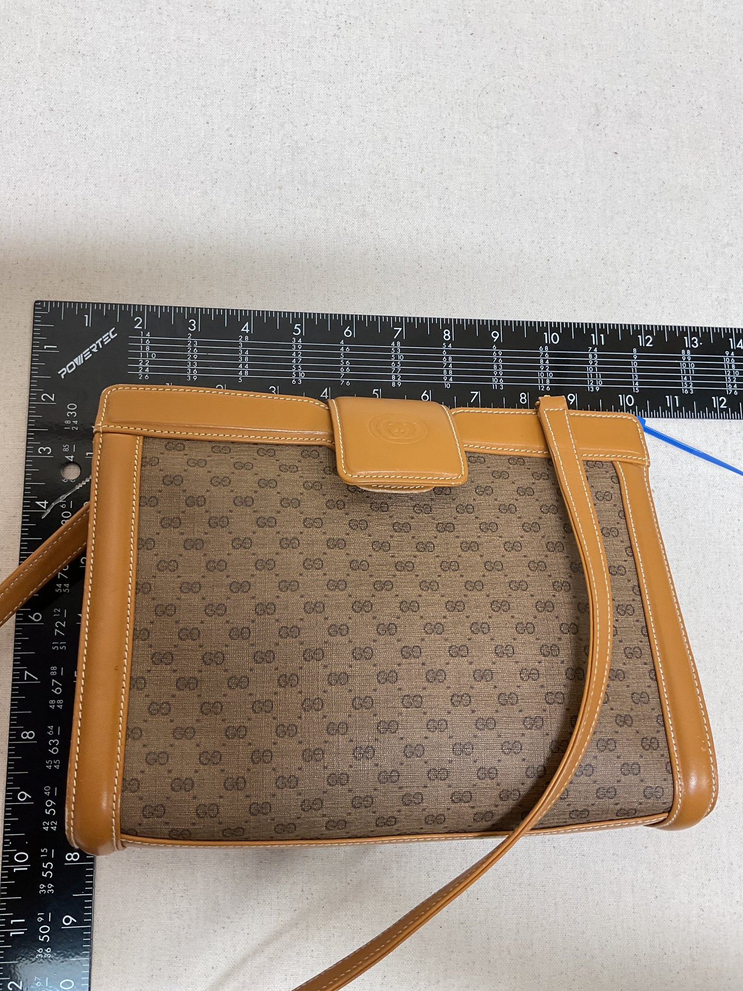 Crossbody Luxury Designer By Gucci In Brown, Size:Medium
