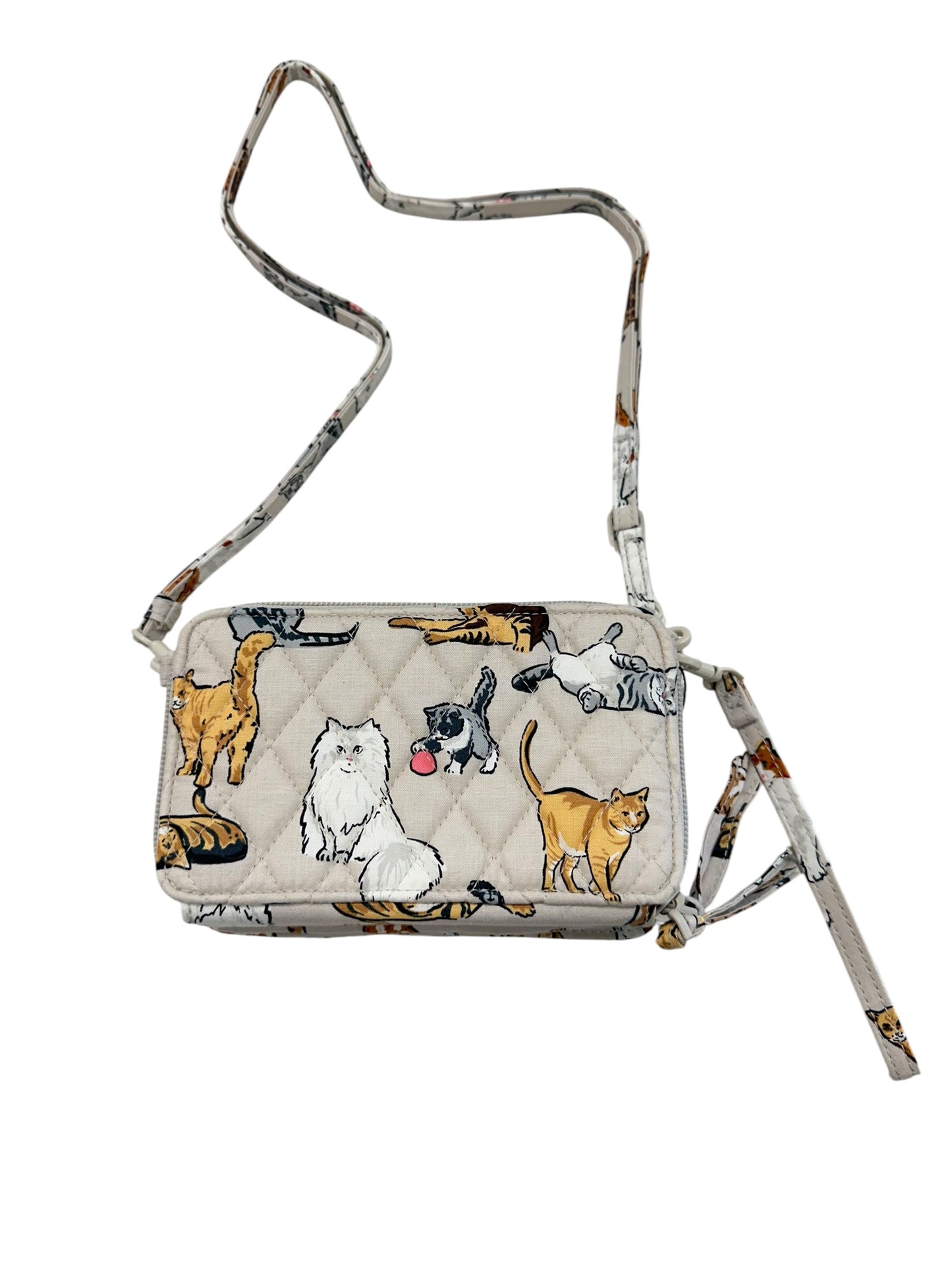 Crossbody By Vera Bradley In Tan, Size:Small