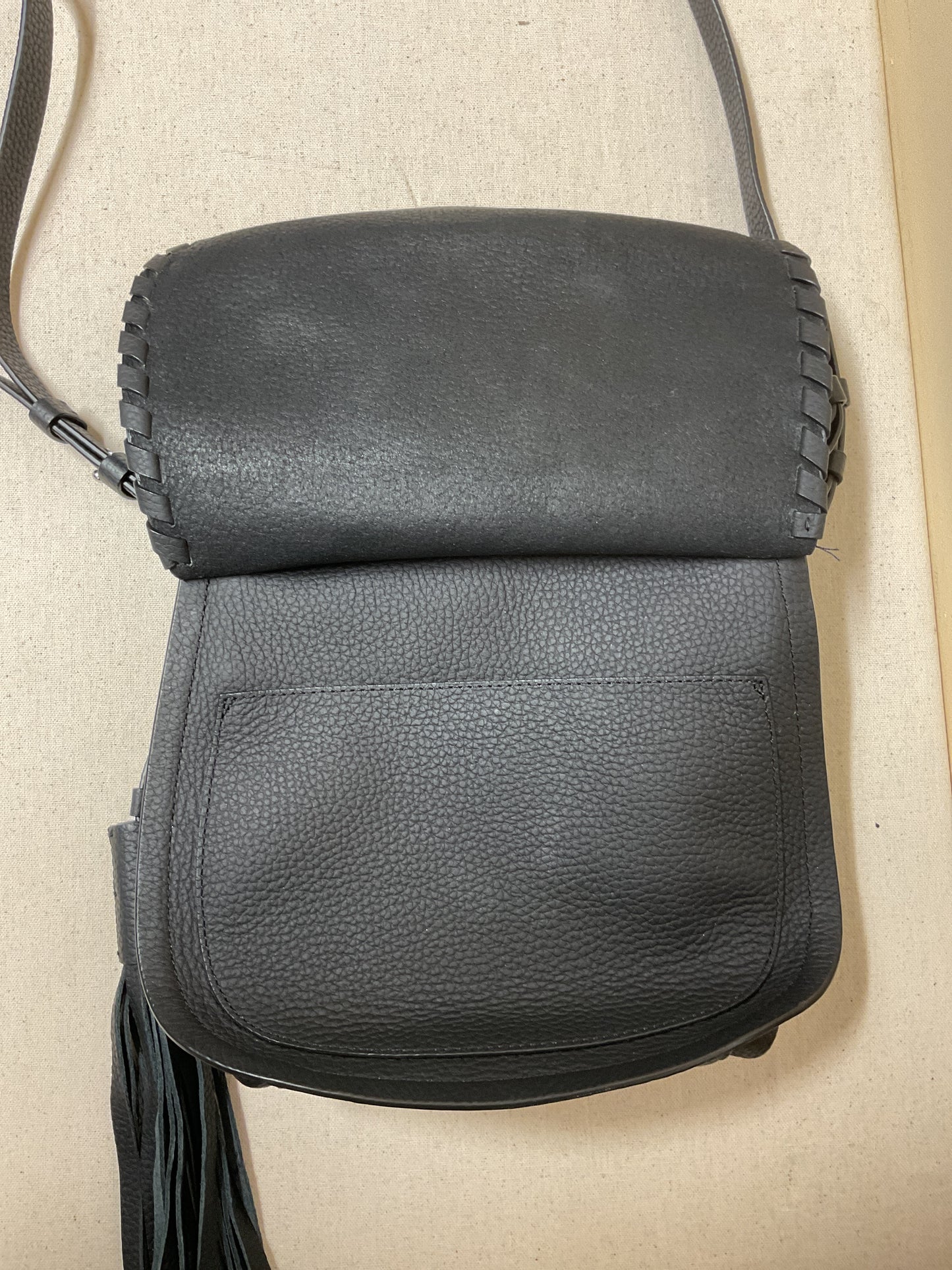Handbag Designer By All Saints In Black, Size:Small
