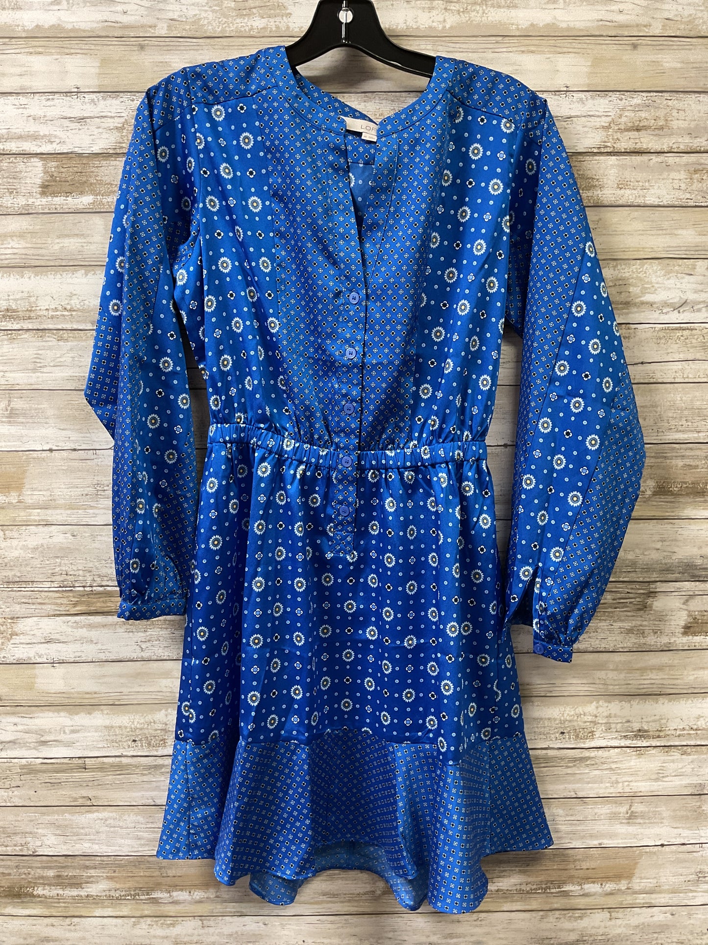 Dress Casual Short By Loft In Blue, Size:Xs