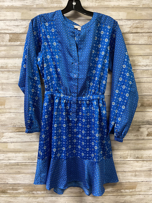Dress Casual Short By Loft In Blue, Size:Xs