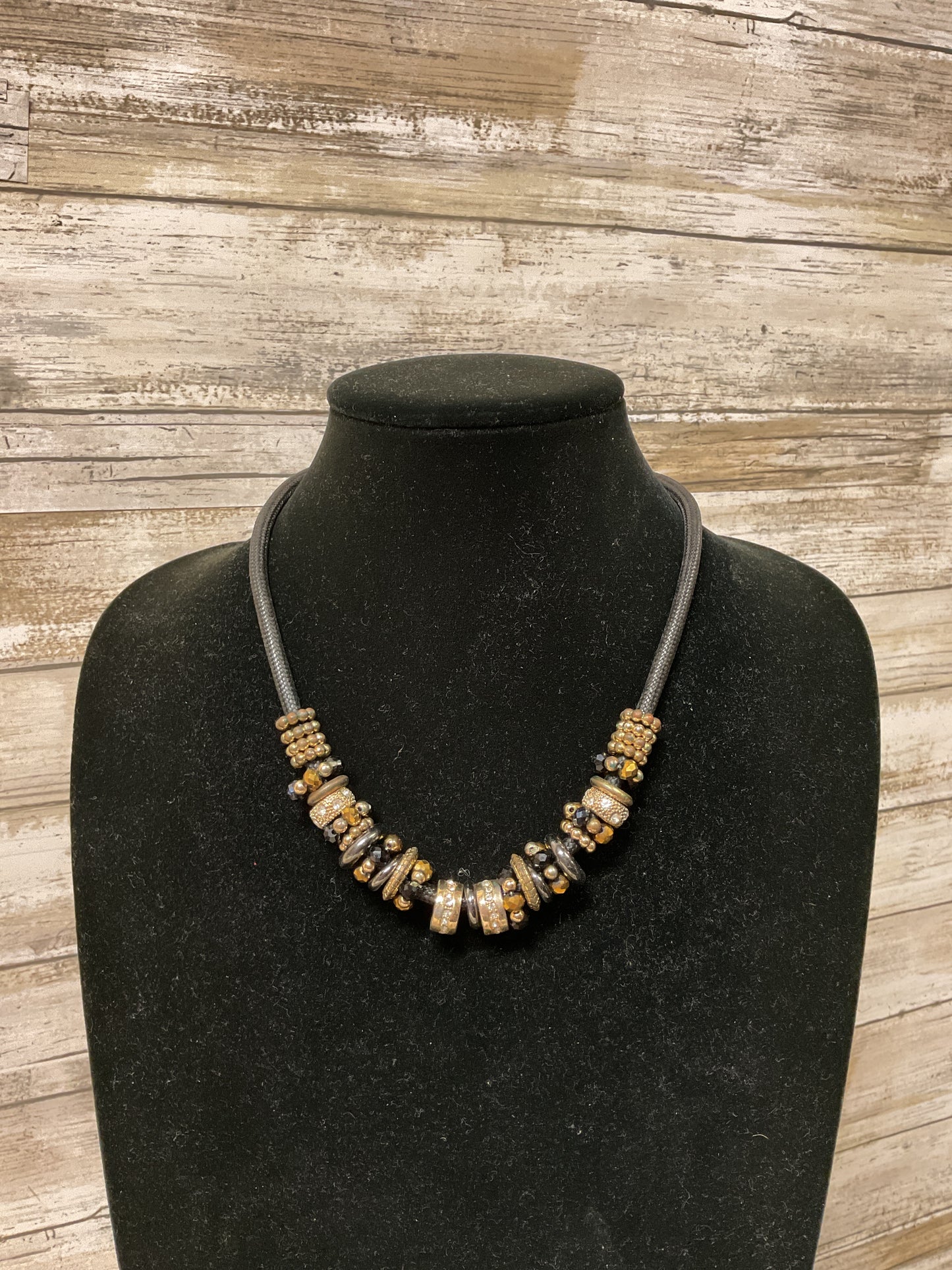 Necklace Statement By Cato In Black & Brown