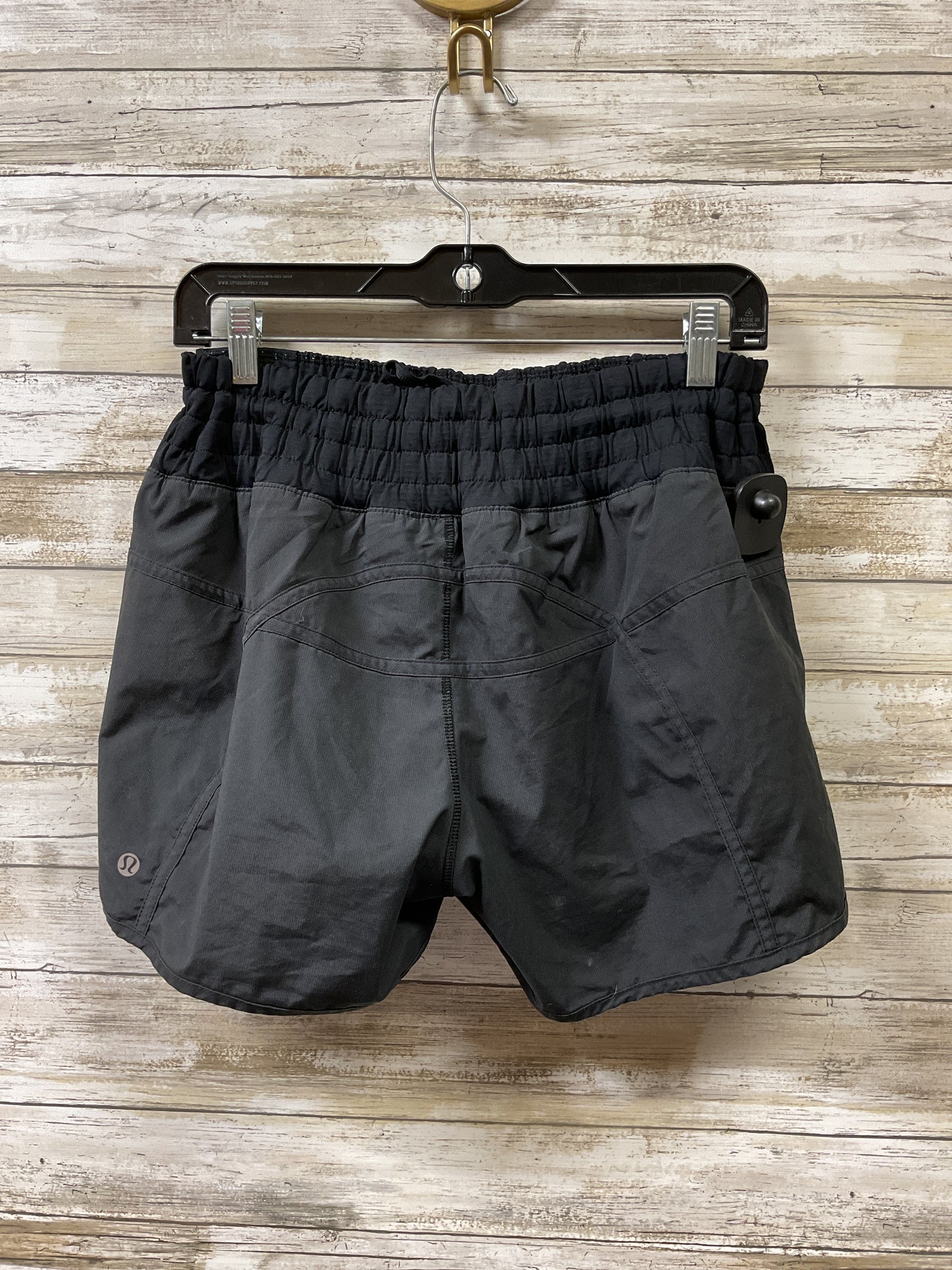 Athletic Shorts By Lululemon In Black, Size:12