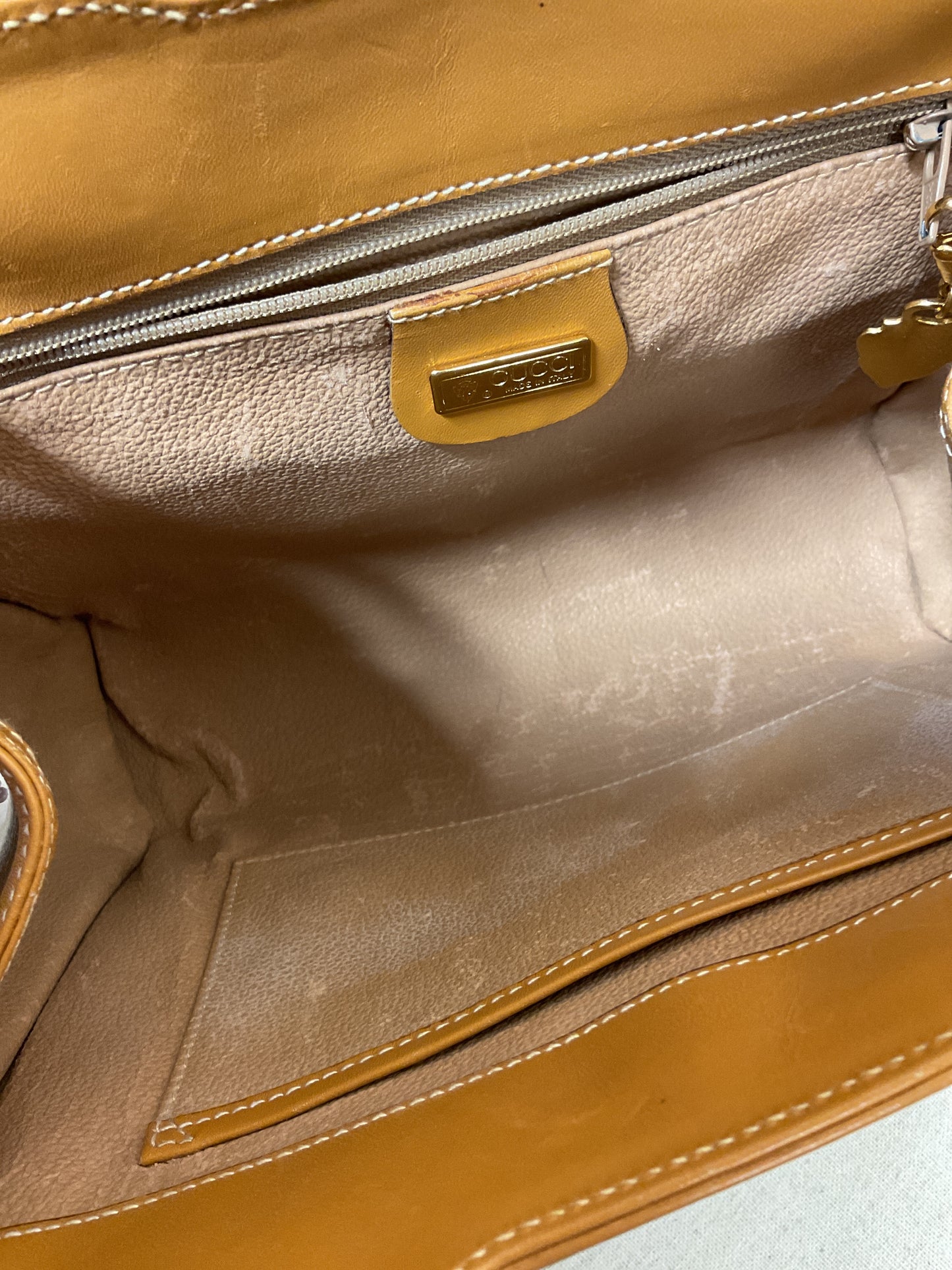 Crossbody Luxury Designer By Gucci In Brown, Size:Medium
