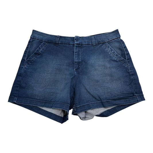 Shorts By Clothes Mentor In Blue Denim, Size:14