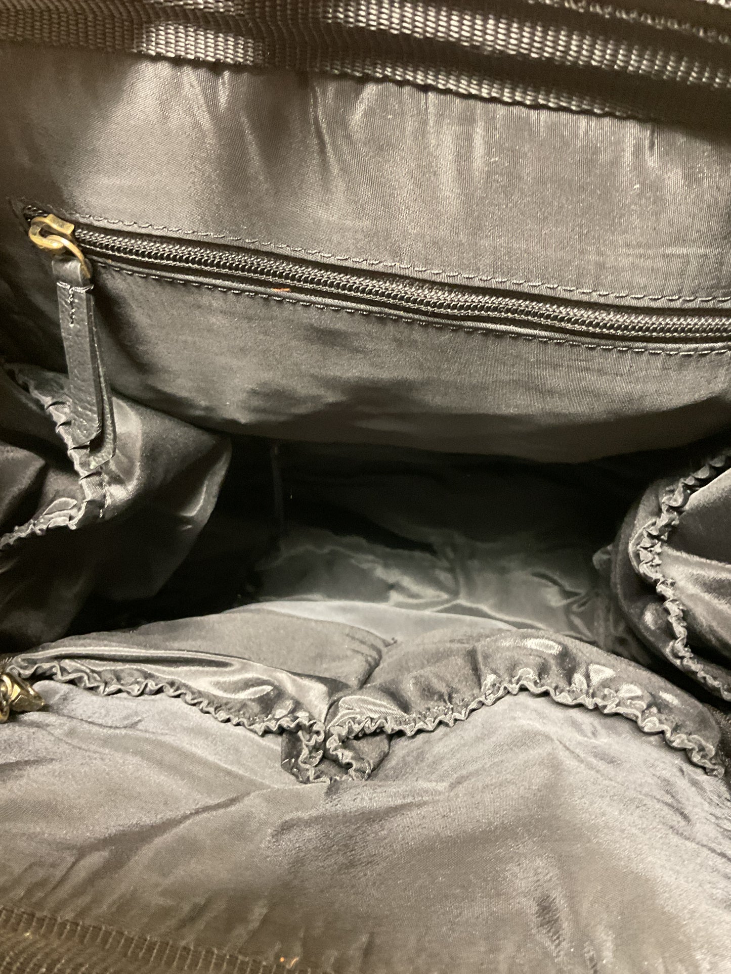Backpack Leather By Myra In Black, Size:Large