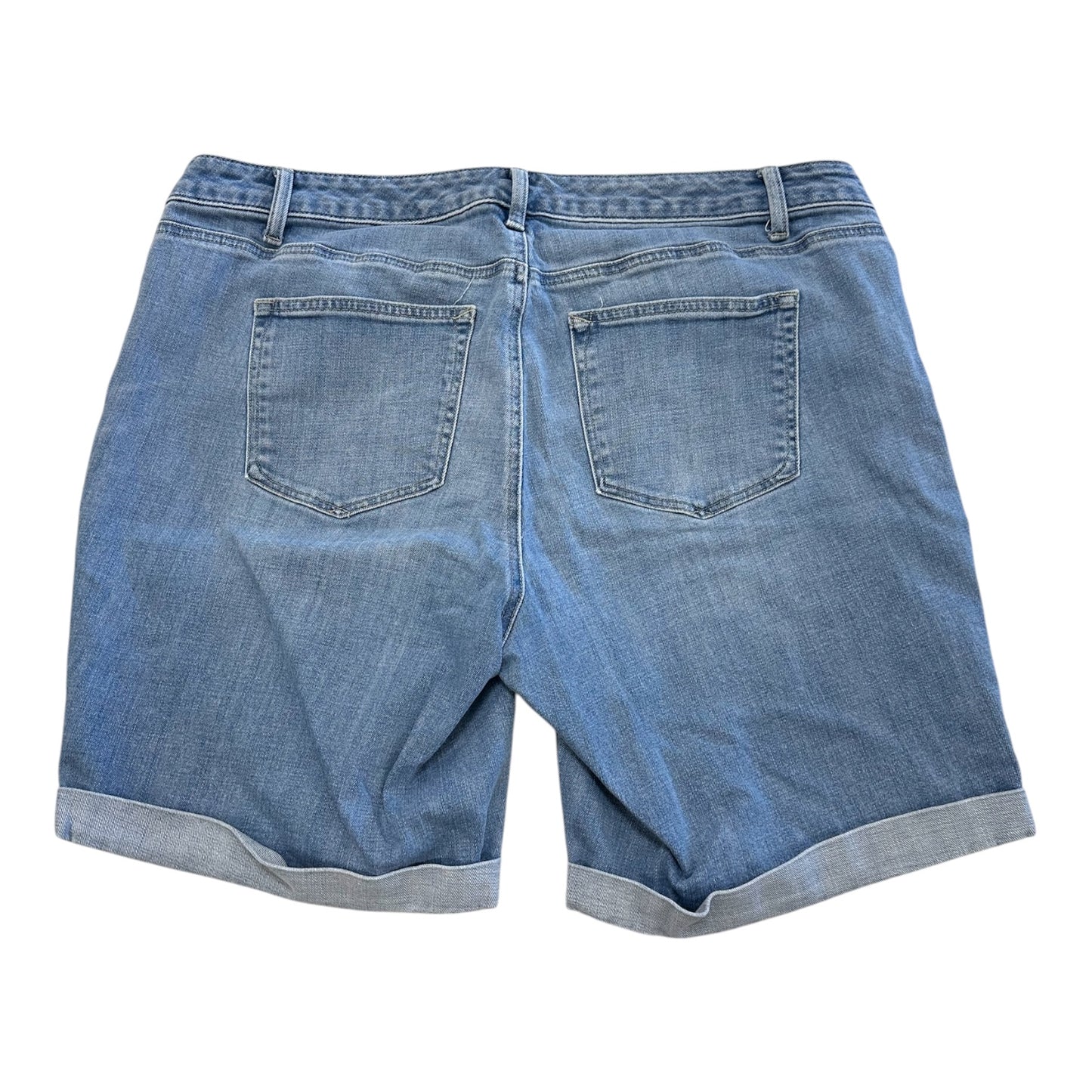 Shorts By Talbots In Blue Denim, Size:16