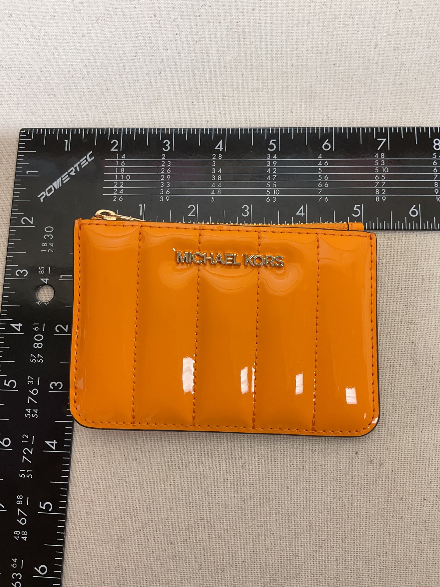 Wallet Designer By Michael Kors In Orange, Size:Small