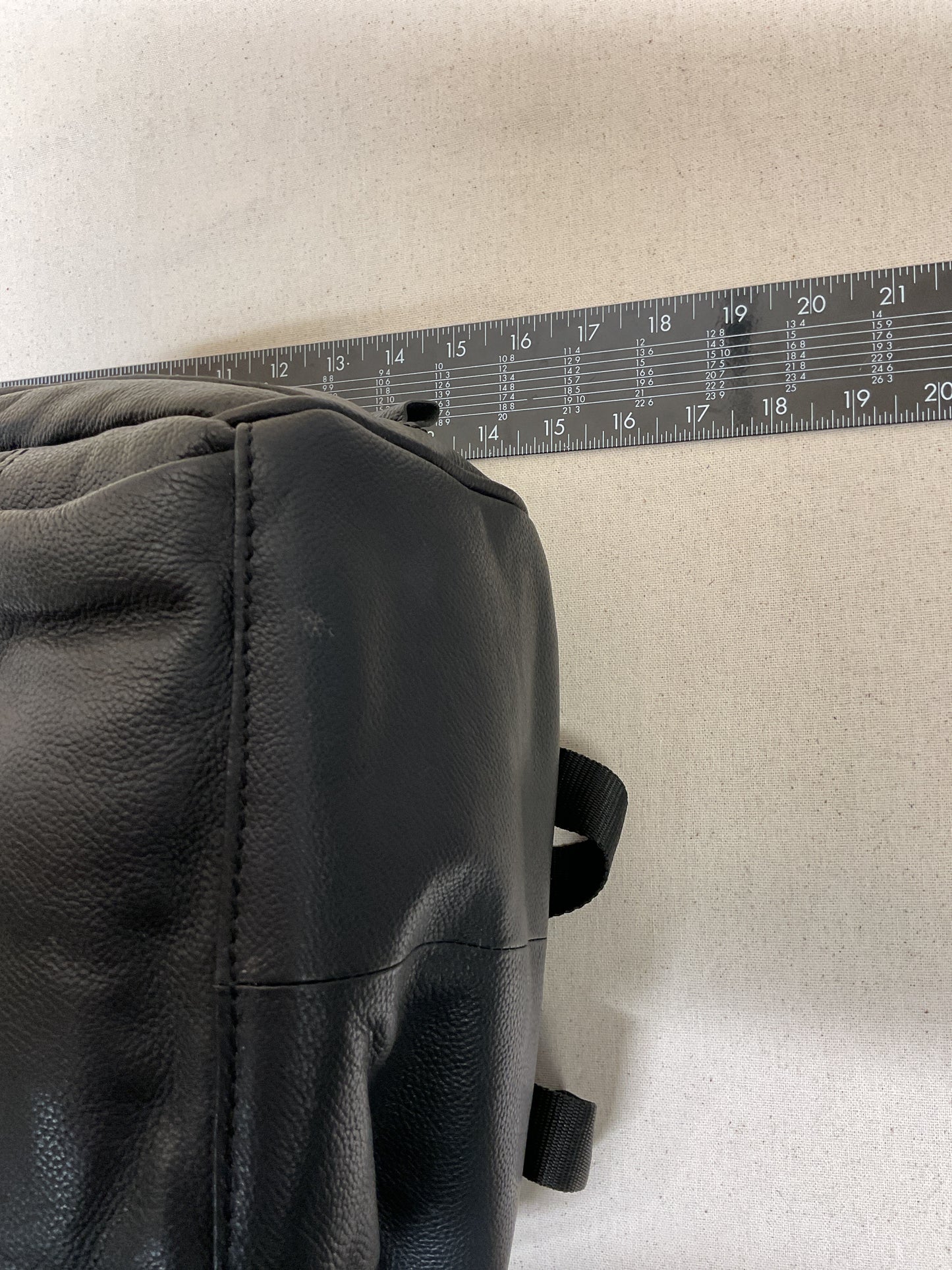 Backpack Leather By Myra In Black, Size:Large