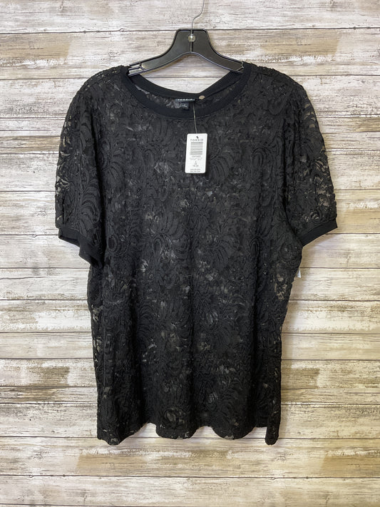 Top Ss Basic By Torrid In Black, Size:2X