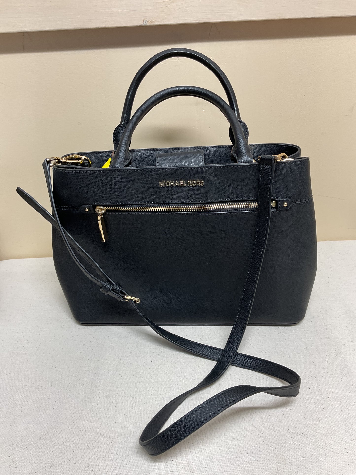 Handbag Designer By Michael Kors In Black, Size:Medium