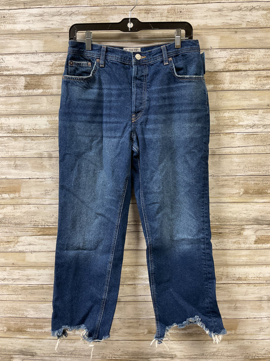 Jeans Straight By We The Free In Blue Denim, Size:6