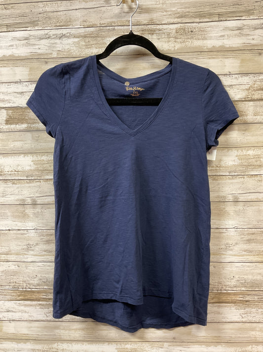 Top Ss Designer By Lilly Pulitzer In Navy, Size:Xxs