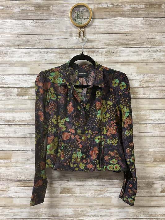 Blouse Ls By Cma In Floral Print, Size:0