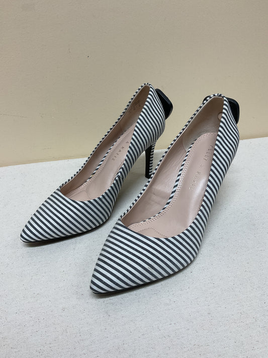 Shoes Heels Stiletto By Kelly And Katie In Striped Pattern, Size:7.5