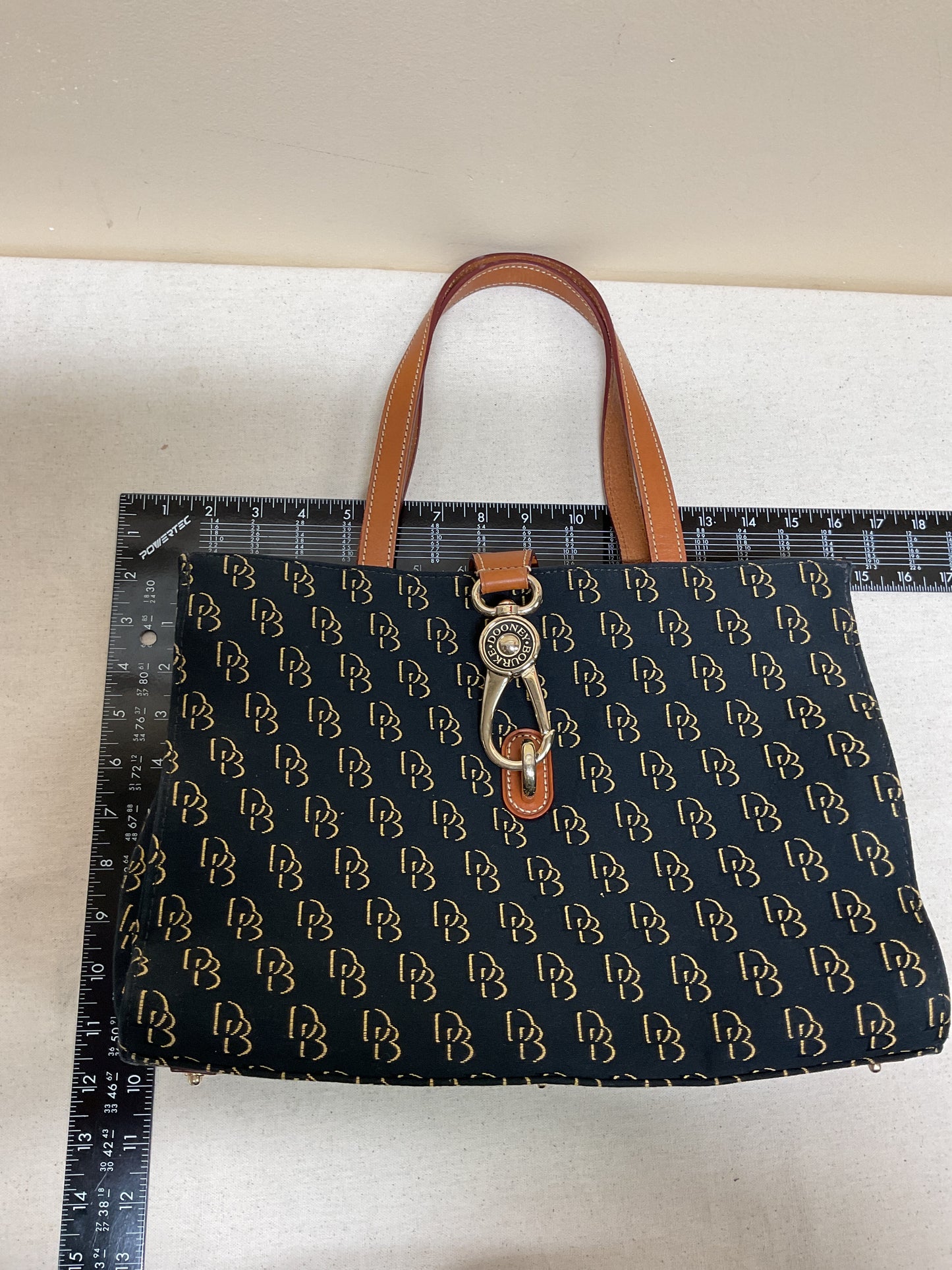 Handbag Designer By Dooney And Bourke In Black, Size:Medium