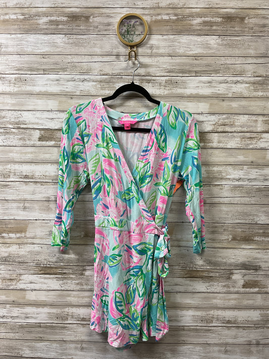 Romper Designer By Lilly Pulitzer In Multi, Size:L