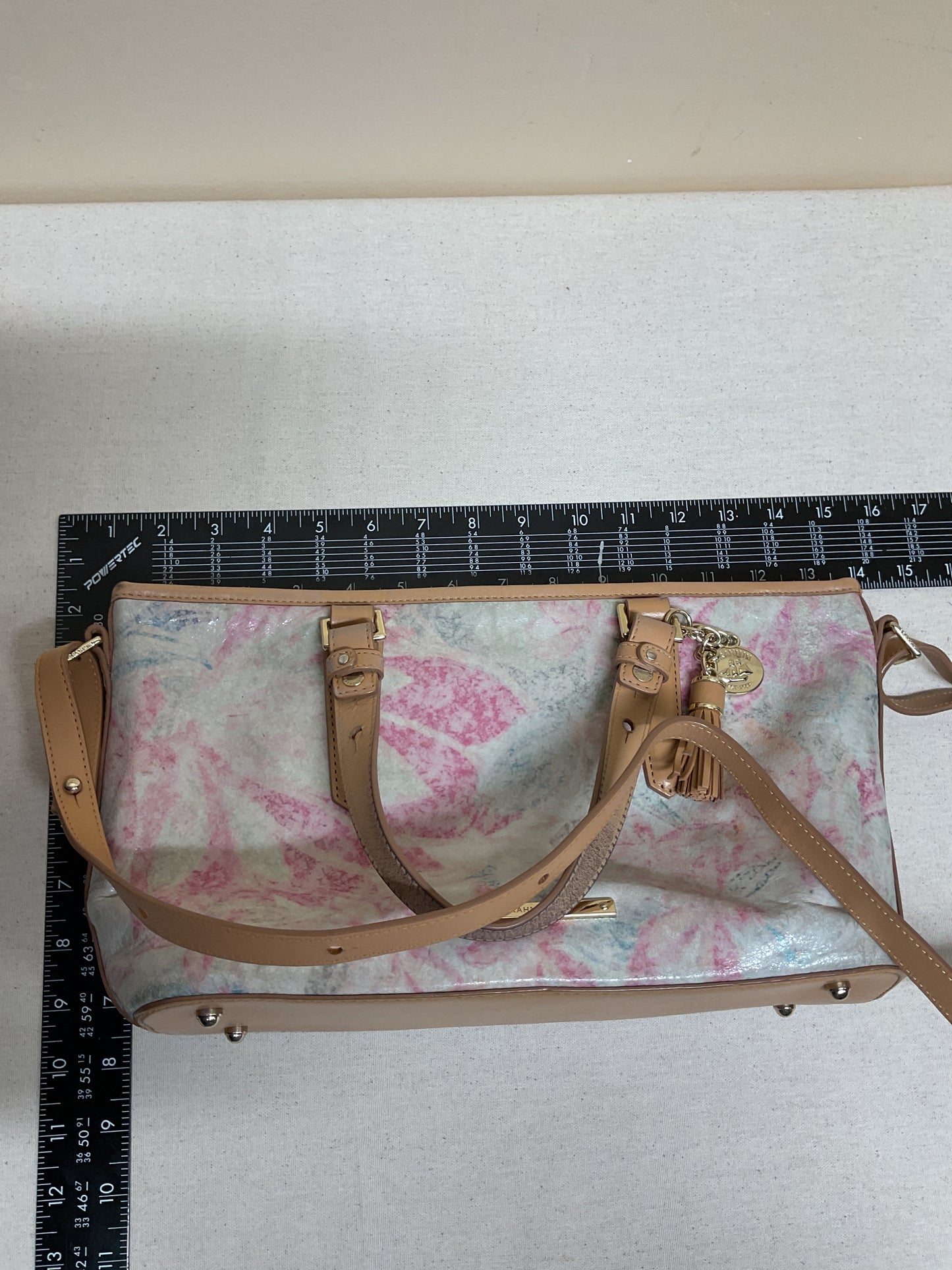 Handbag Designer By Brahmin In Multi, Size:Medium