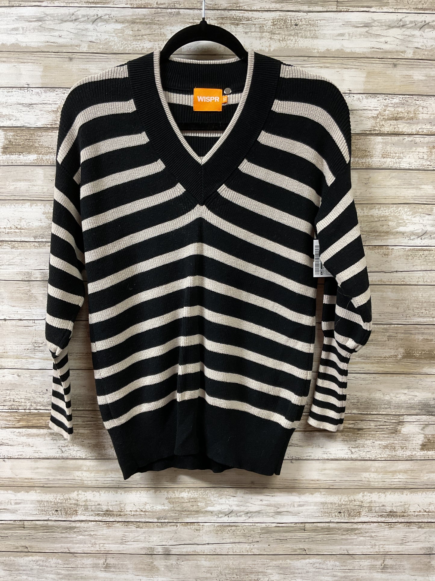 Sweater By Cmb In Black & Grey, Size:Xs