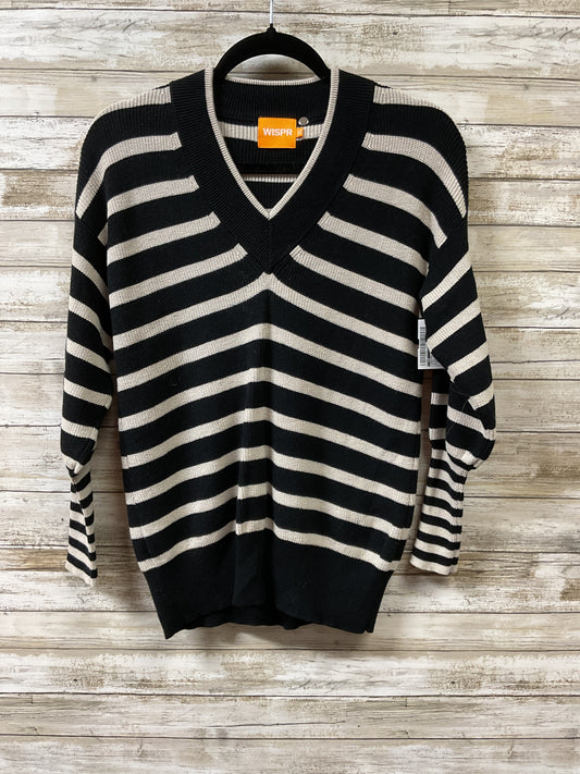 Sweater By Cmb In Black & Grey, Size:Xs