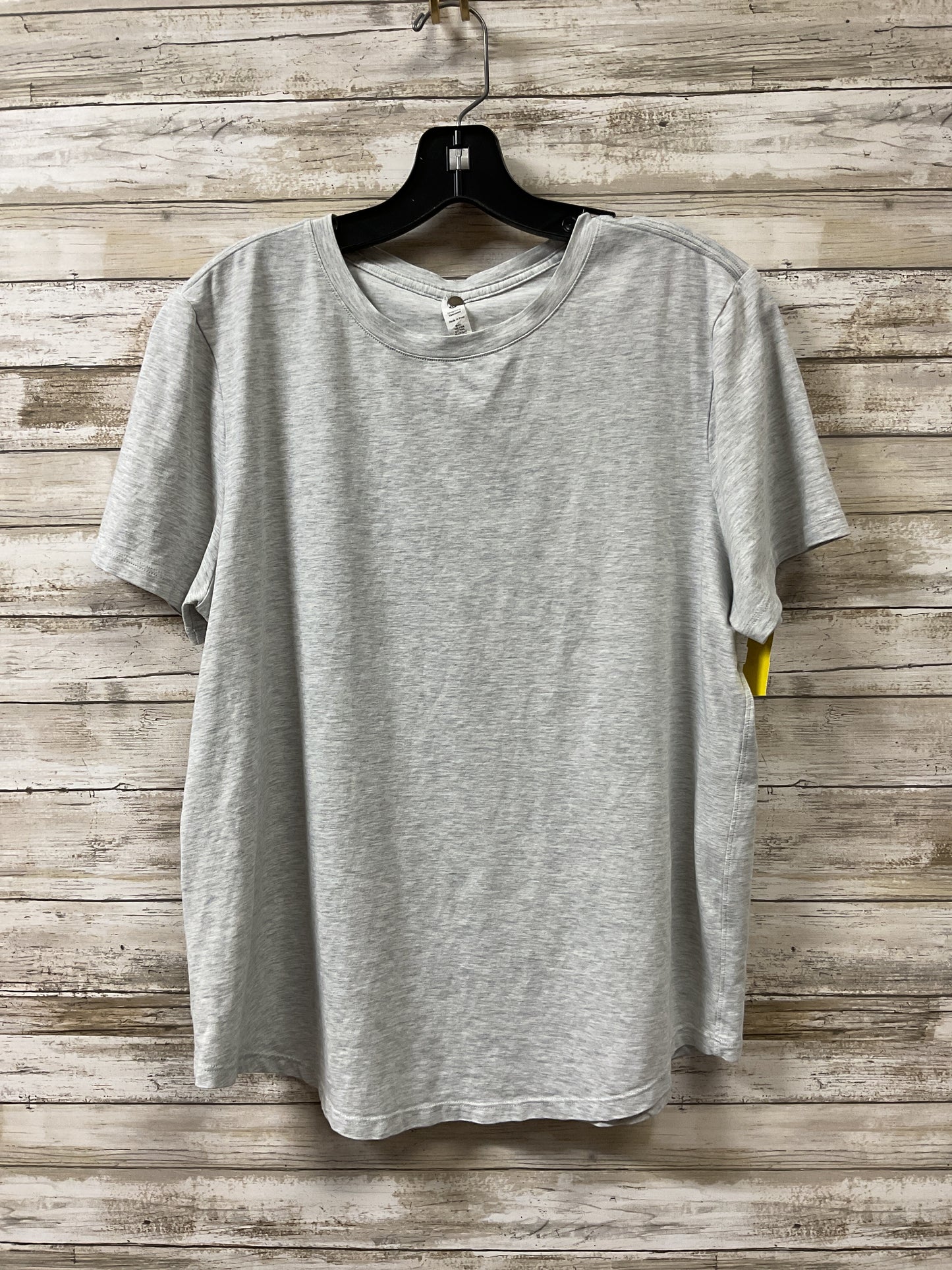 Top Ss By Lululemon In Grey, Size:10