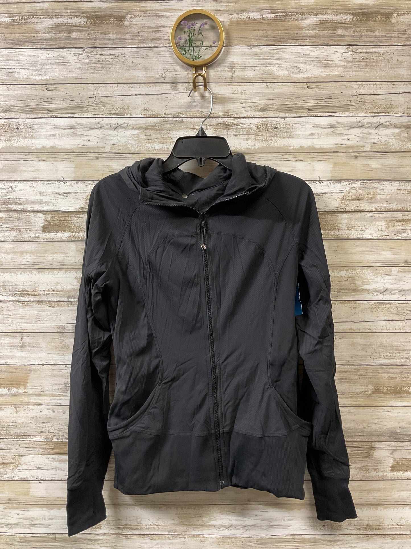 Athletic Reversible Jacket By Lululemon In Black, Size:12