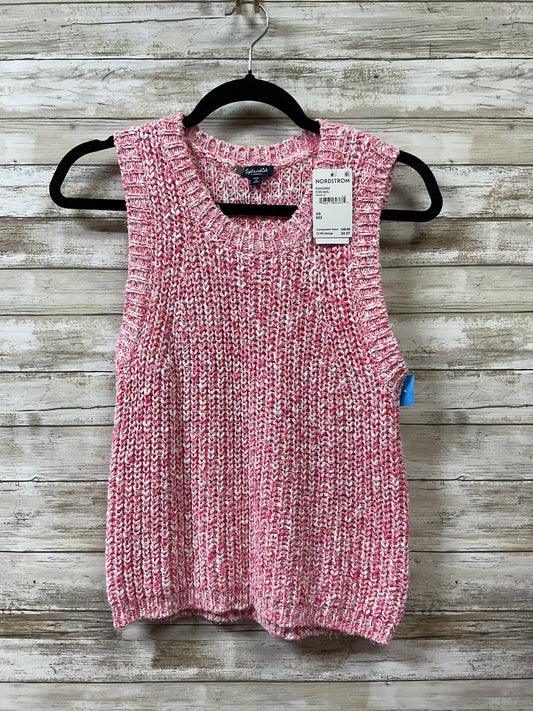 Sweater By Splendid In Pink & White, Size:Xs