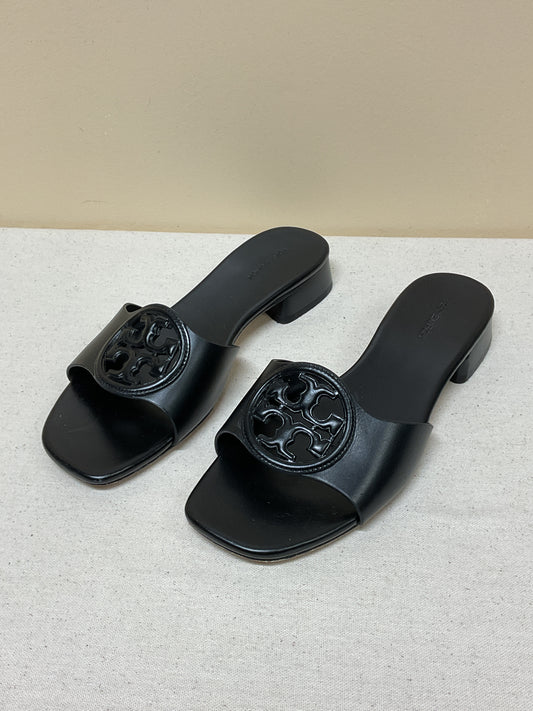 Sandals Designer By Tory Burch In Black, Size:7