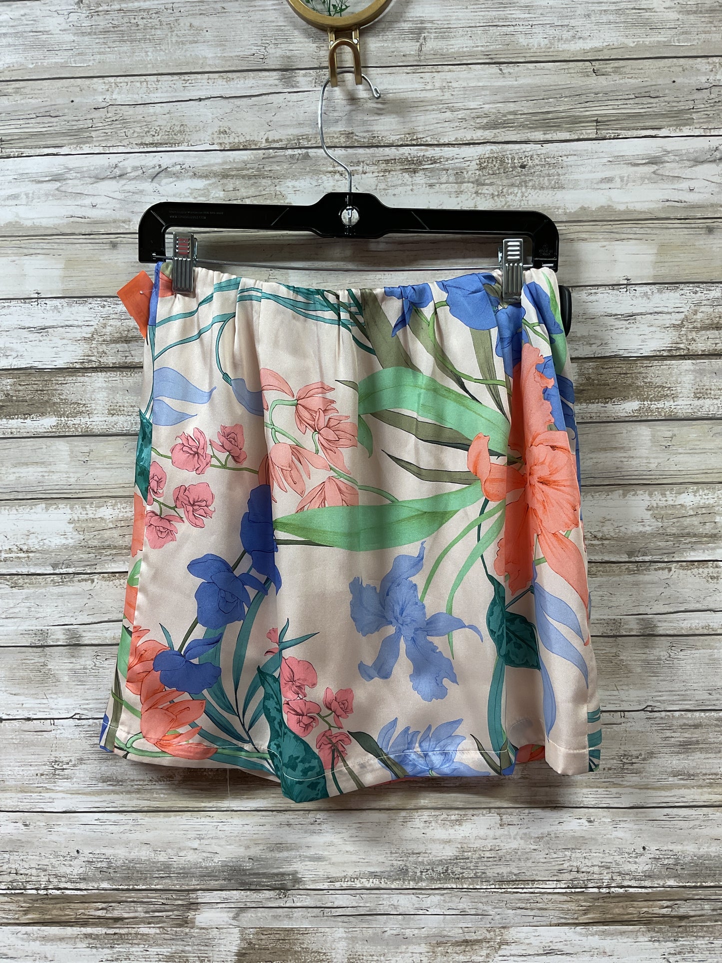 Skirt Mini & Short By Minkpink In Floral Print, Size:L