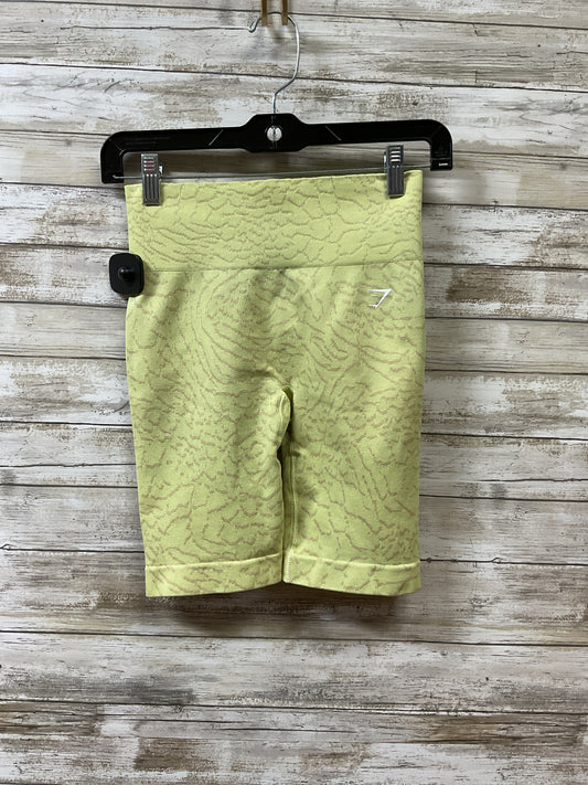 Athletic Shorts By Gym Shark In Green, Size:S