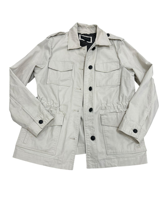 Jacket Utility By Banana Republic In Cream, Size:M