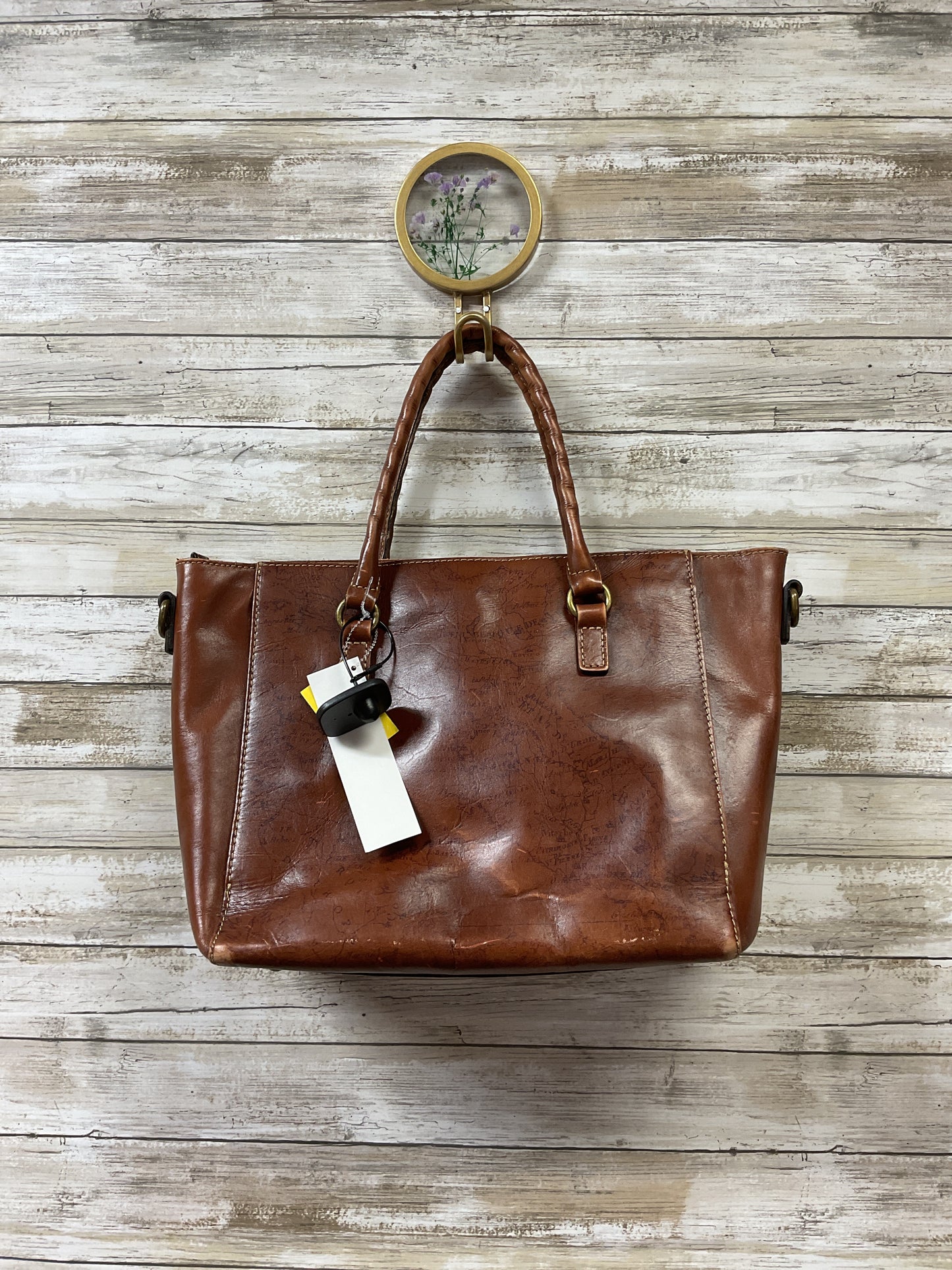 Handbag Designer By Patricia Nash In Brown, Size:Large