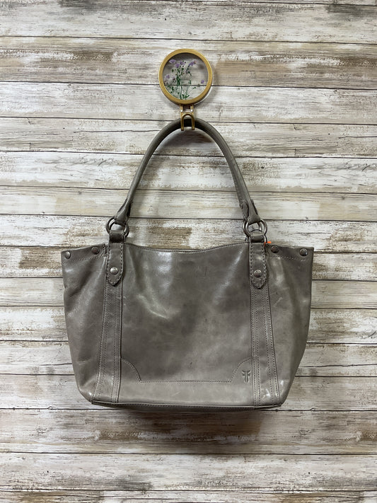 Handbag Designer By Frye In Grey, Size:Large