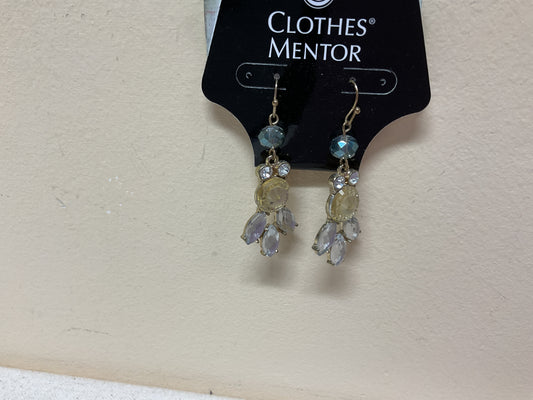 Earrings Dangle/Drop By Clothes Mentor In Yellow